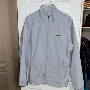 Columbia Softshell Jacket in Ice Blue